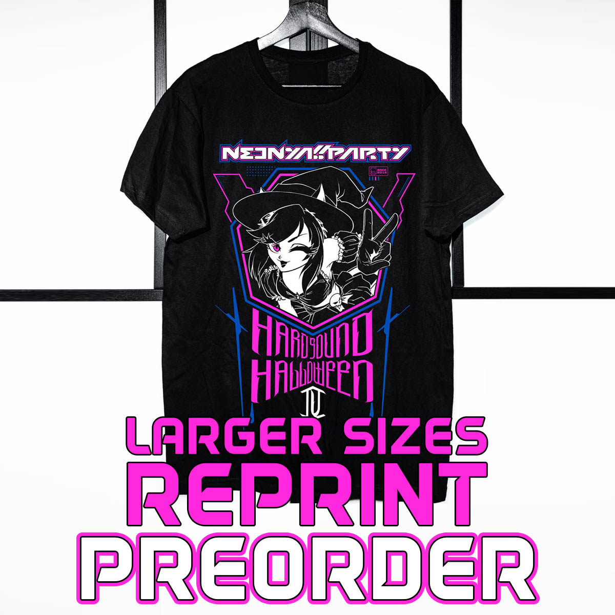Neonya!! HARD SOUND HALLOWEEN 4 T-Shirt (reprint)