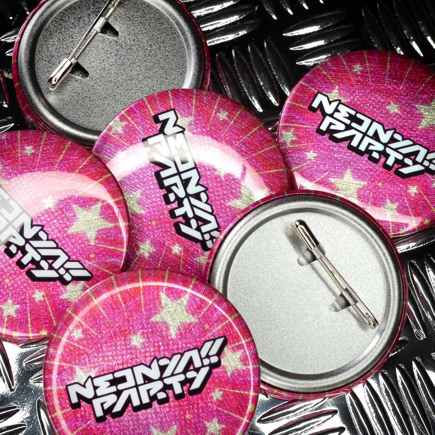 Neonya!! Logo 2025 Collectible Pin Badge (Large)