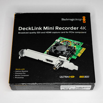 Blackmagic DeckLink Mini Recorder 4K (Used)