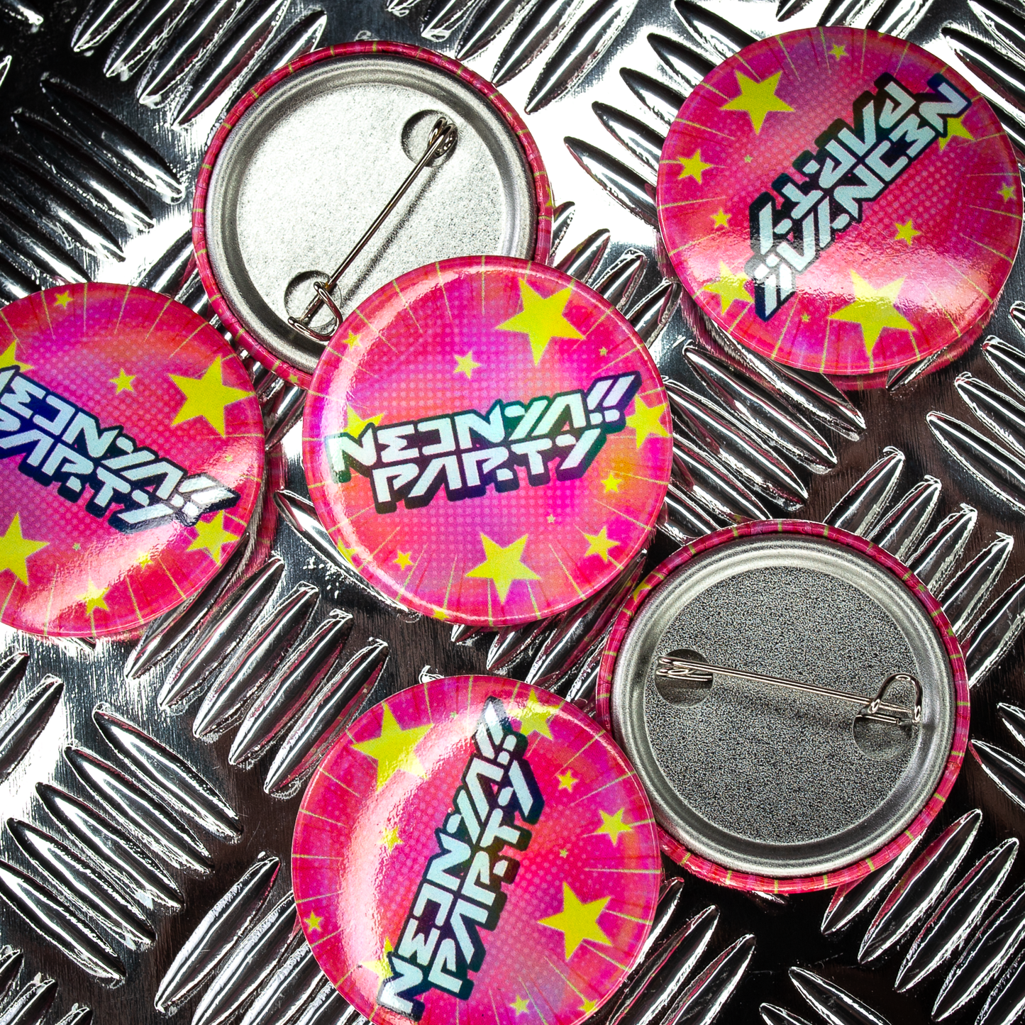 Neonya!! Logo 2025 Collectible Pin Badge (Small)