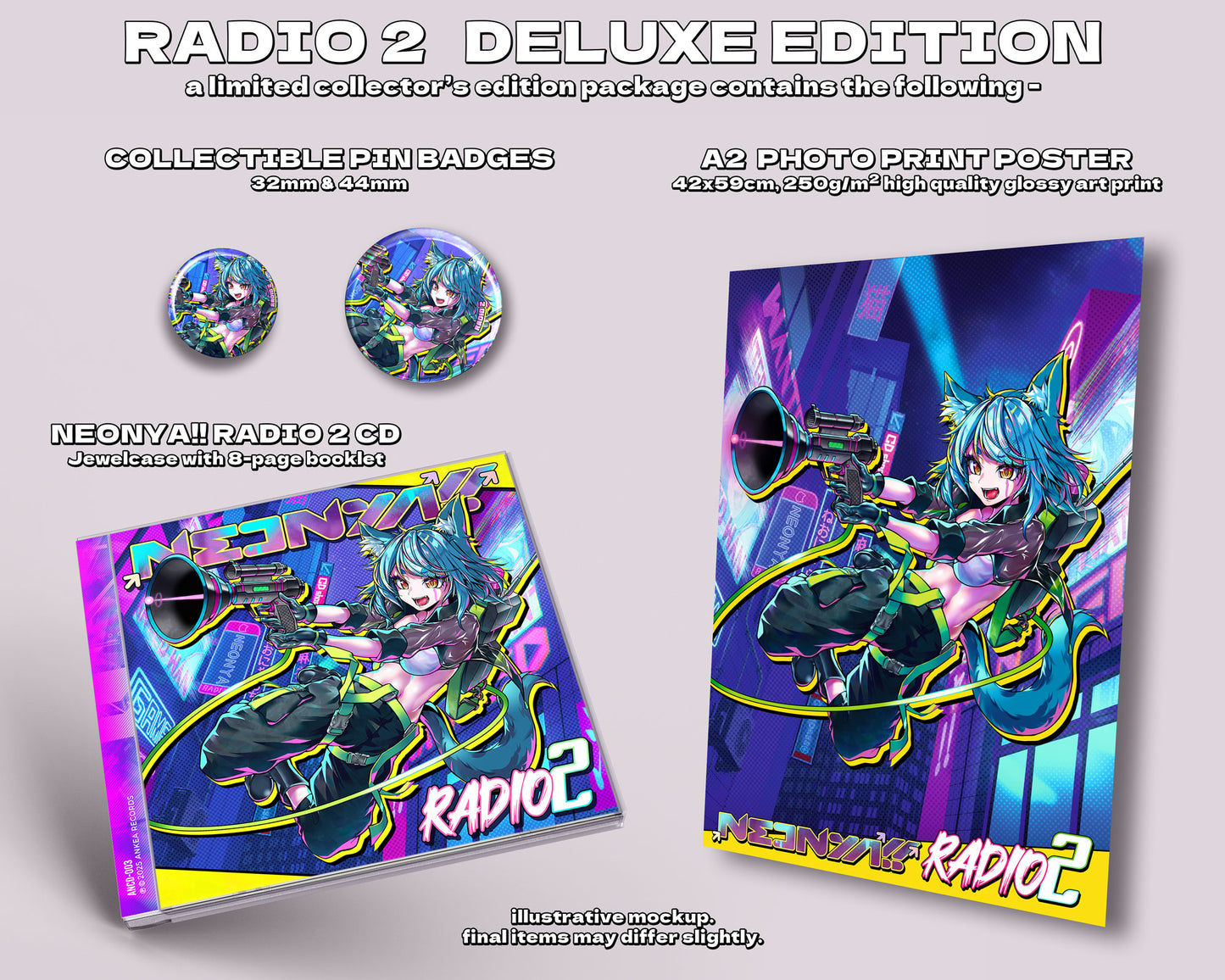Neonya!! Radio 2 (CD Album)